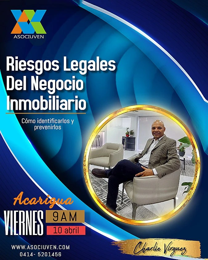 flyer evento de riesgos legales inmobiliarios abril 2026